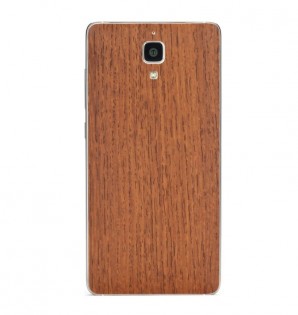 Виниловая наклейка обложка для смартфонов Xiaomi Mi4 Wood Oak